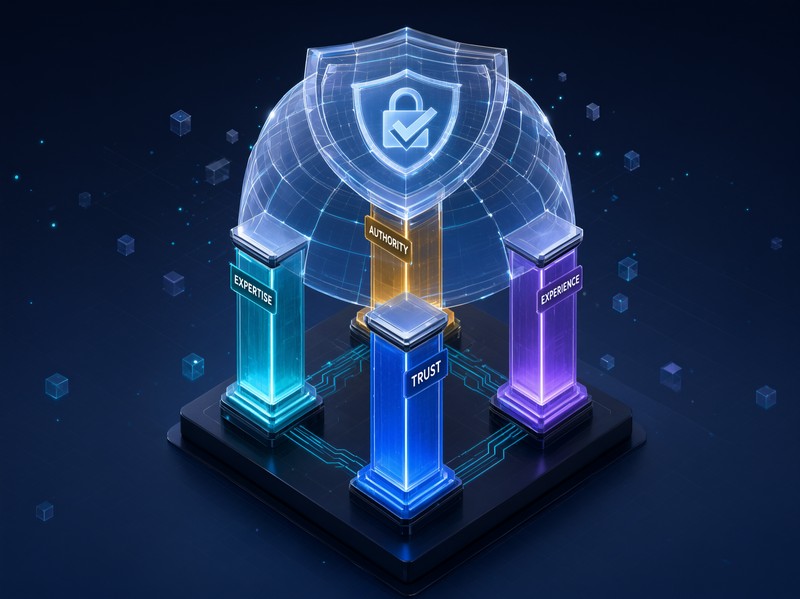 Схема четырех факторов EEAT (Experience, Expertise, Authoritativeness, Trust)
