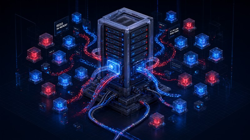 Серверная архитектура и бинарный поиск по базе из 5 миллионов словоформ